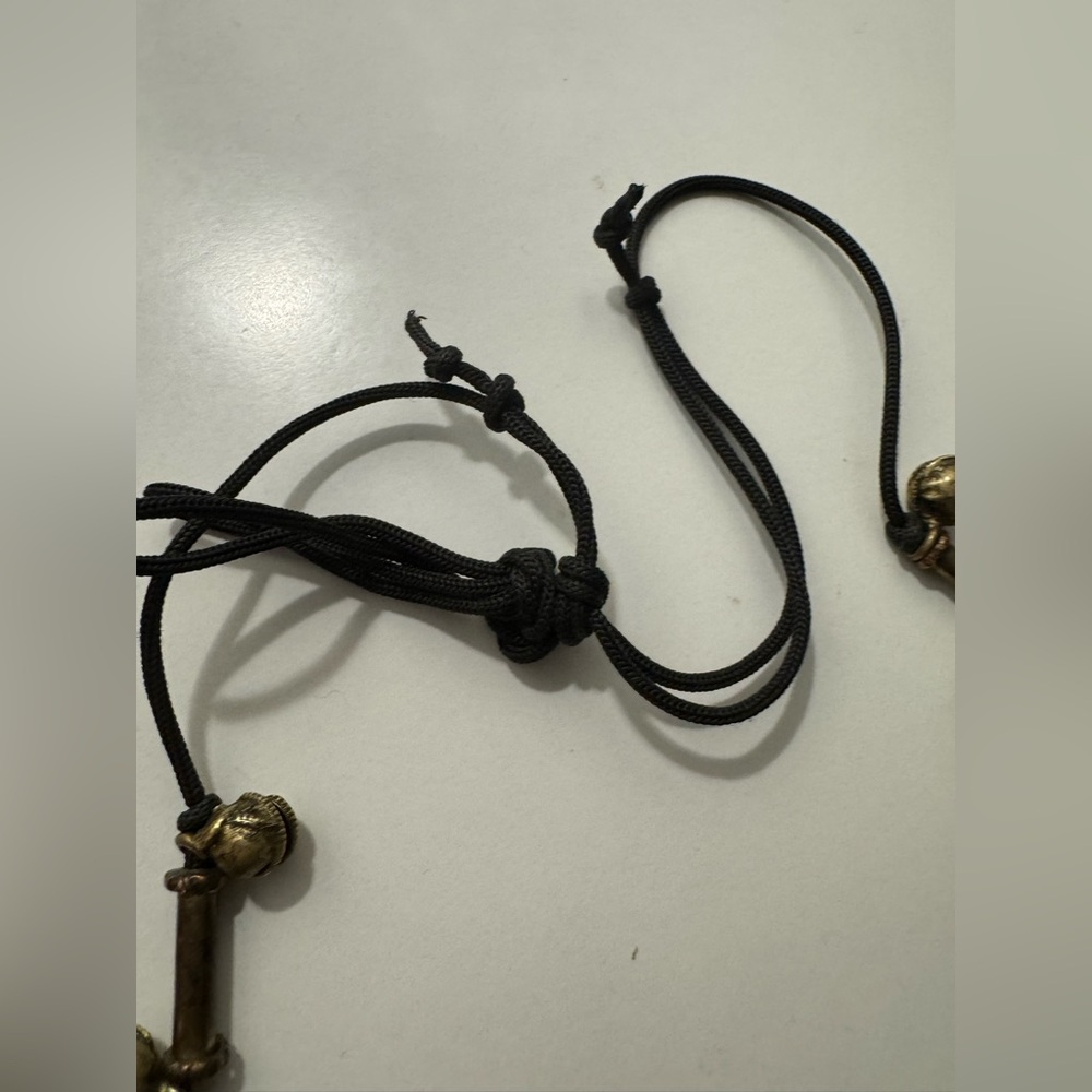 Middle Eastern Tribal Coin/Bell Dangle Necklace - Picture 6 of 8